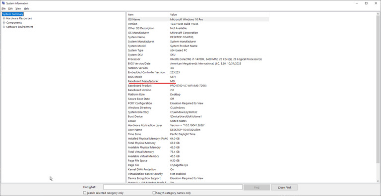 BIOS Example